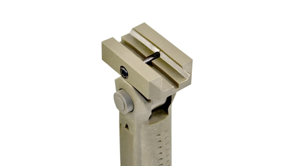 Sniper 5 Positions Tactical Firearm Grip Short Front Holder w/ Compartment, Tan GP02-T