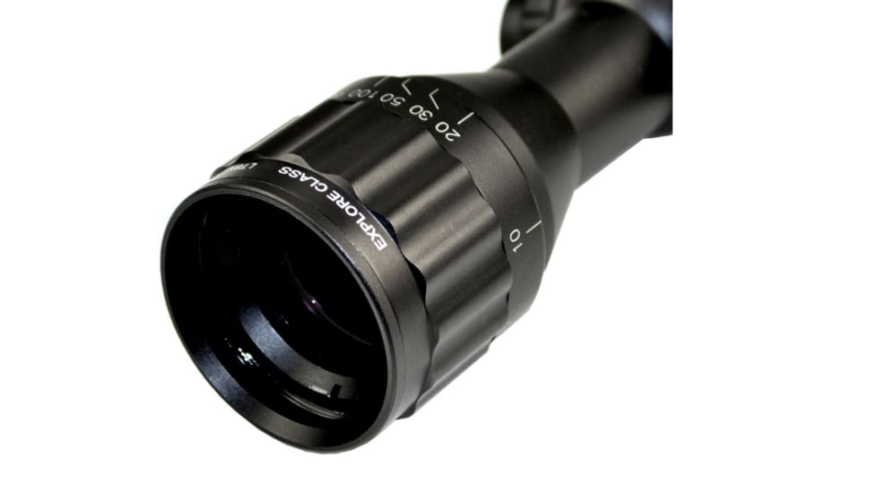 Sniper 6X32MM Compact CQB Rifle Scope, Front AO Adjustment, RGB Mil Dot, Black LT6x32MAOL