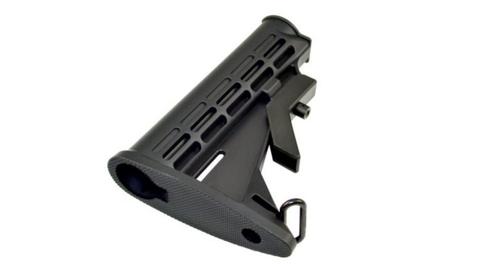 Sniper Advanced Carbine Military Spec. Collapsible Buttstock, Black, Medium AAST07