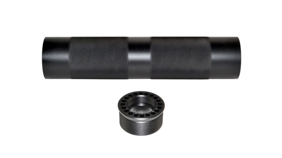 Sniper AR-15 9in Pistol Tubular / Round Forend Handguard, 6061-T6 Aluminum, .223/5.56, Mid-Length, Matte Black MFFAR9