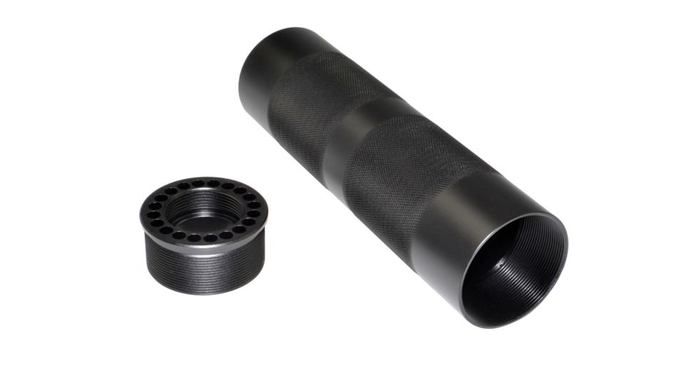 Sniper AR-15 7in Pistol Tubular / Round Forend Handguard, 6061-T6 Aluminum, .223/5.56, Mid-Length, Matte Black MFFAR7