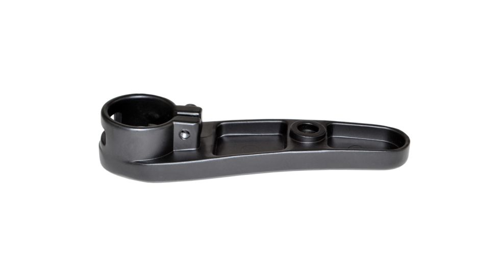 Sniper AR-15 Buttstock Shoulder Plate for Round AR Pistol Buffer Tube, Zinc Alloy, Black AAST10, EDEMO1