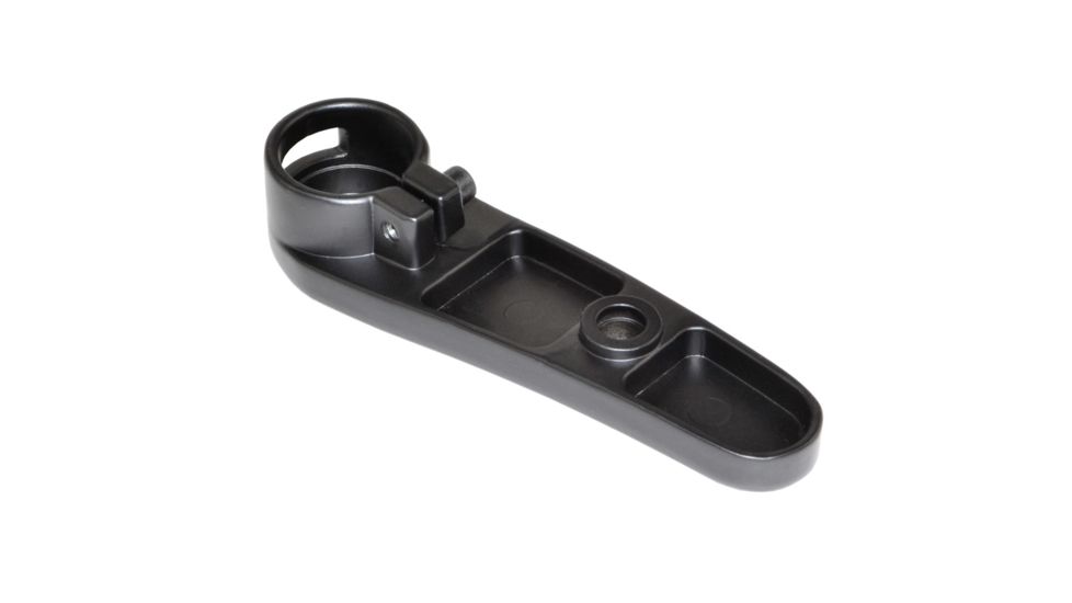 Sniper AR-15 Buttstock Shoulder Plate for Round AR Pistol Buffer Tube, Zinc Alloy, Black AAST10, EDEMO1