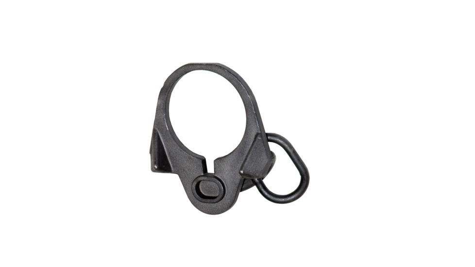 Sniper AR-15 Receiver End Plate w/ Moveable Sling Hook, 180 Degrees Travel, Ambidextrous, Black ABTA06