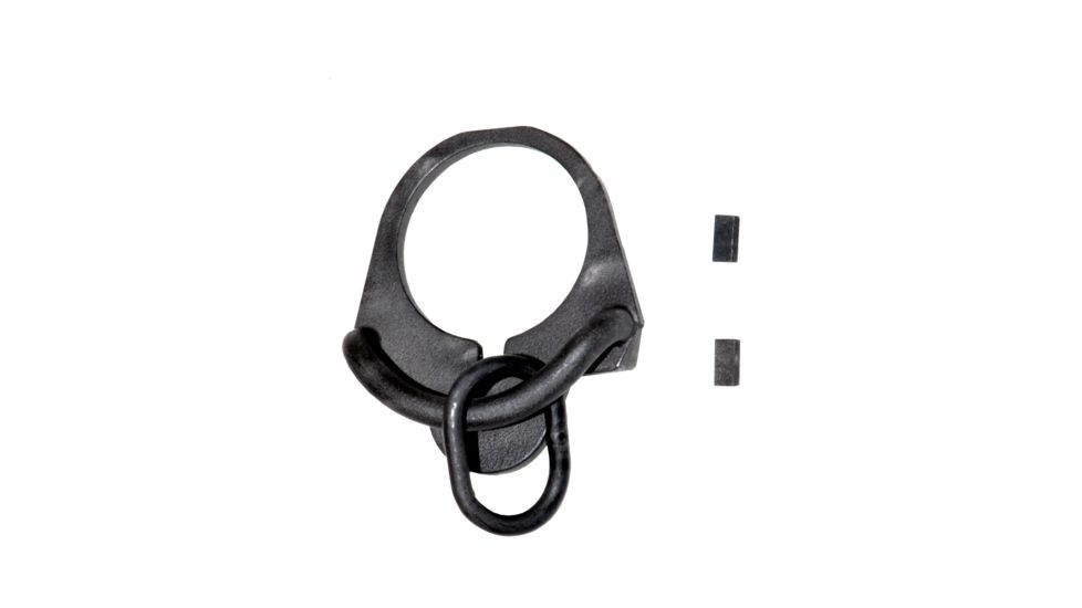 Sniper AR-15 Receiver End Plate w/ Moveable Sling Hook, 180 Degrees Travel, Ambidextrous, Black ABTA06