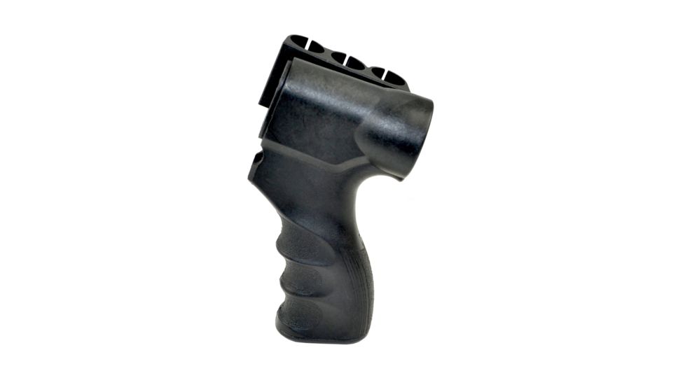 Sniper AR-15 Style Stock Adapter w/ Pistol Grip Integrated 3 Shotgun Ammo Holder, Black, For Remington 870 GP21