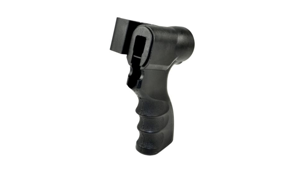 Sniper AR-15 Style Stock Adapter w/ Pistol Grip Integrated 3 Shotgun Ammo Holder, Black, For Remington 870 GP21