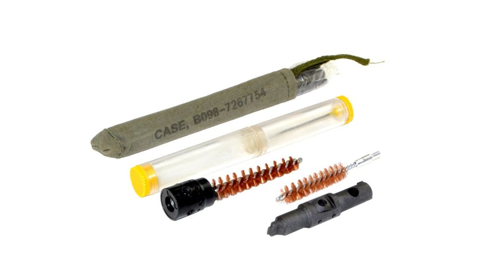Sniper Butt Stock Cleaning Kit, M1 Garand Rifle, w/Oiler, OD Green, small CC03
