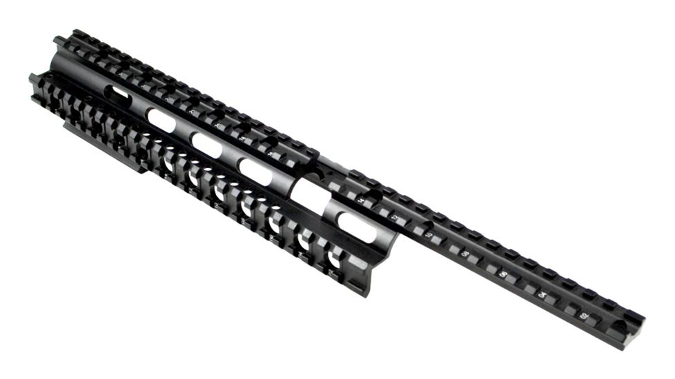 Sniper Commando Tactical Quad Rail System for Ruger 10/22, Black, MMN14