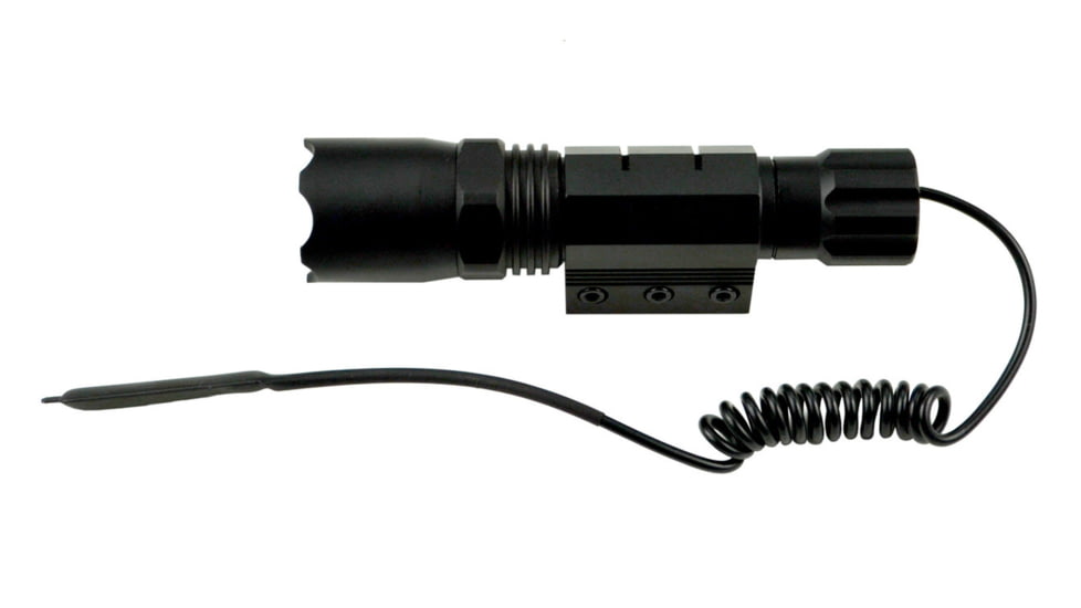 Sniper Grunt 260 Lumens Tac Flashlight with Remote Switch, M-LOK mount, Black, FLML02