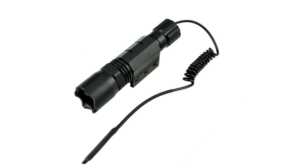 Sniper Grunt 260 Lumens Tac Flashlight with Remote Switch, M-LOK mount, Black, FLML02