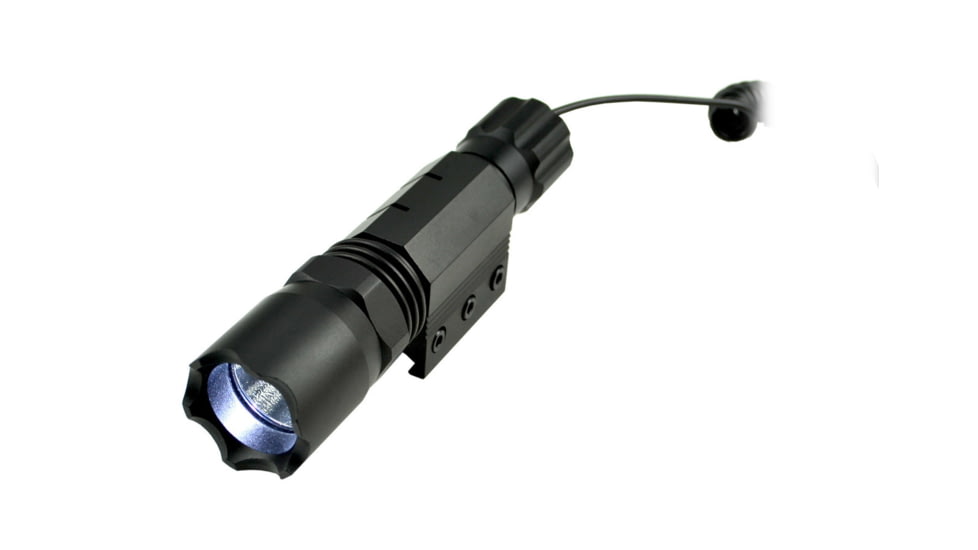 Sniper Grunt 260 Lumens Tac Flashlight with Remote Switch, M-LOK mount, Black, FLML02