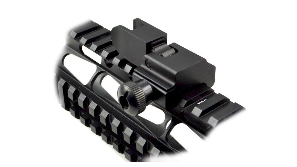 Sniper Top Mounted Deployable Front Sight, Black, MFLFS02