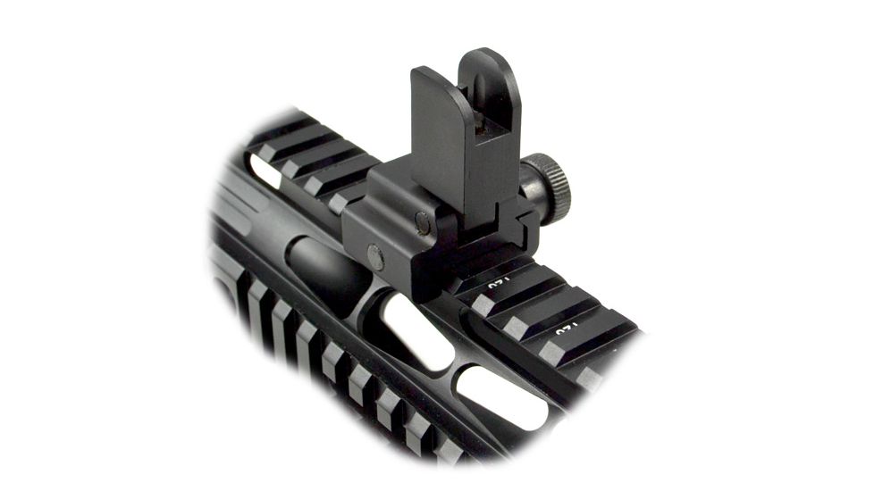 Sniper Top Mounted Deployable Front Sight, Black, MFLFS02