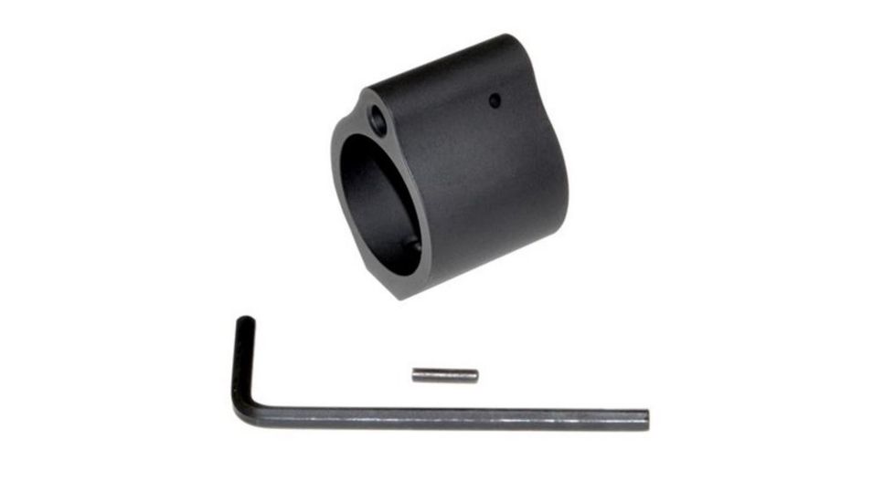 Sniper Low Profile Gas Block w/ Pin For 0.937 in Diameter Barrel, Black GB936