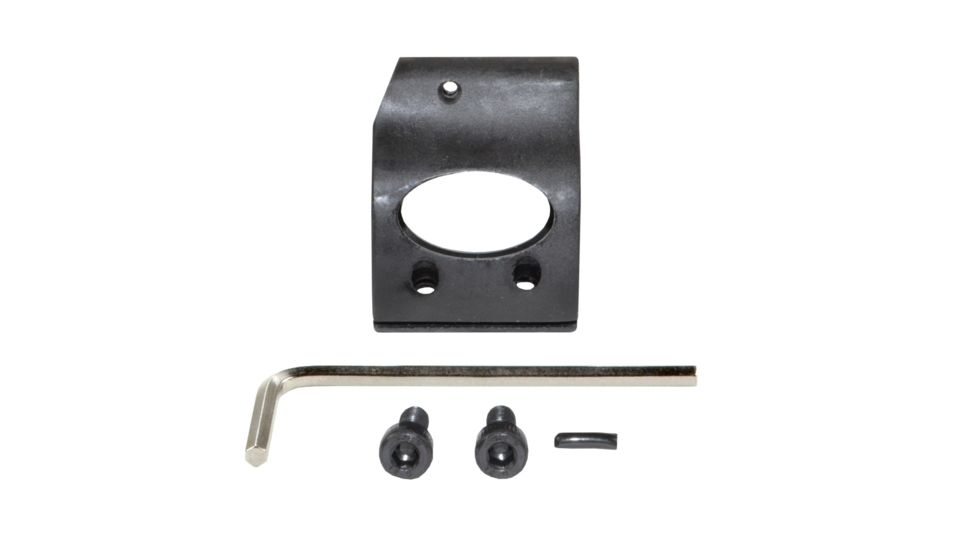 Sniper Low Profile Micro Gas Block for AR 15 .223/5.56, Steel, w/screw, Black, small GB06