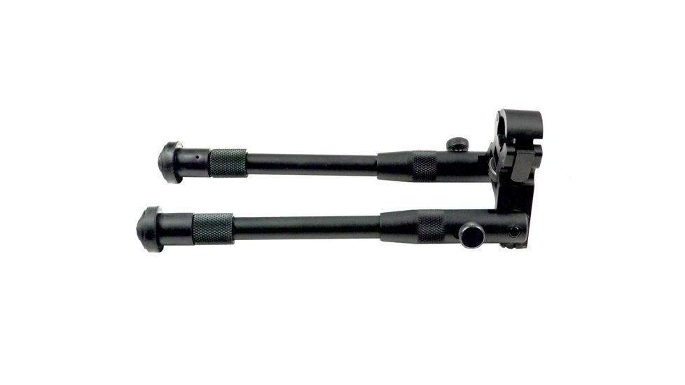 Sniper Tactical High Profile Folding / Height Adjustable Picatinny/Weaver Bipod, Black BP06