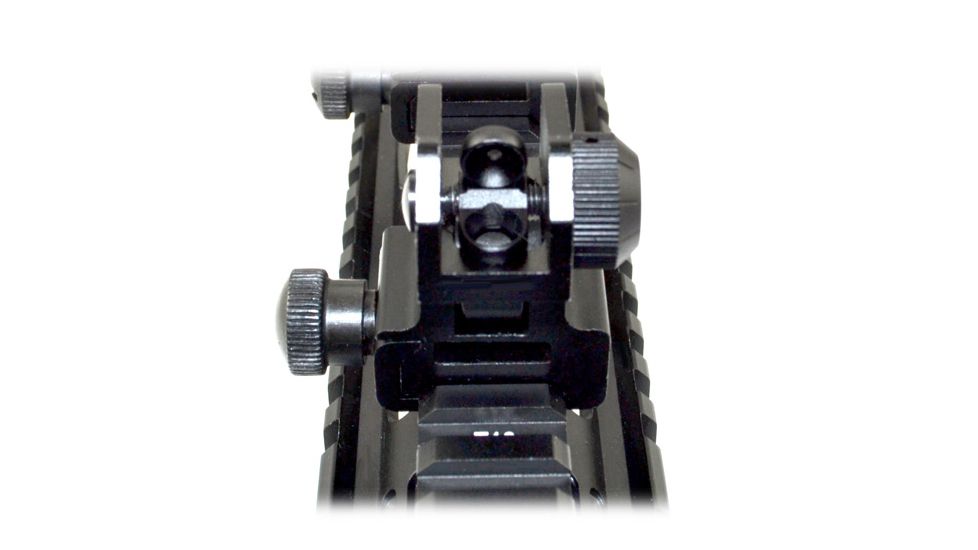 Sniper Tactical Removeable Top Mounted Fixed Rear Sight, Black, MFLRS01