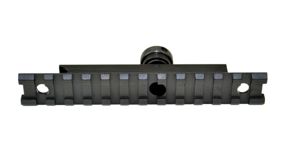 Sniper Top Rail Scope Sight Rail Mount Base for AR-15 A2 Carry Handle, Picatinny, Aluminum, Black MCHTM