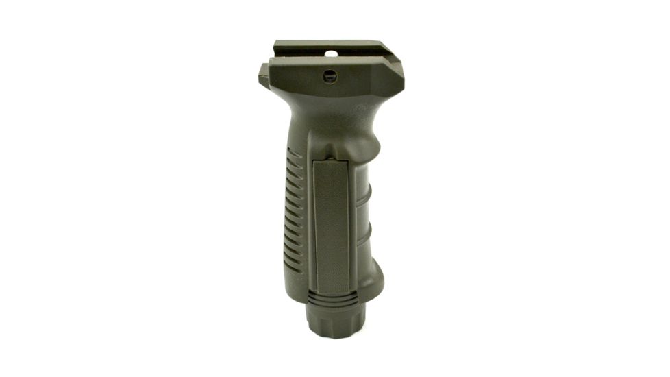 Sniper Vertical Front Short Holder w/ Compartment, Green GP04-G