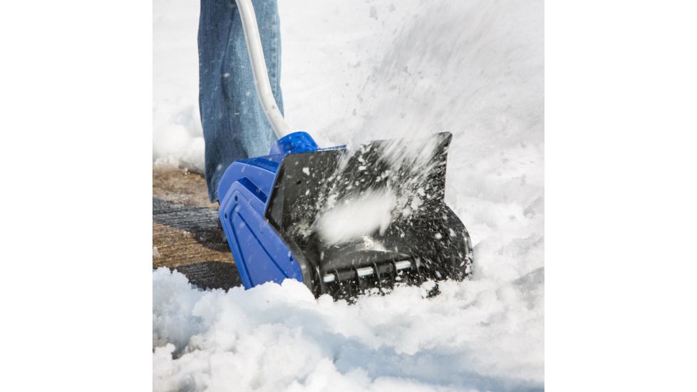 Snow Joe 13-Inch 10-Amp Electric Snow Shovel, Blue 323E
