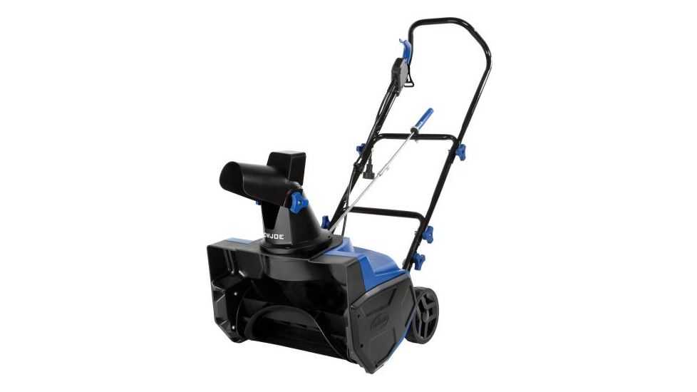 Snow Joe 18-Inch 12-Amp Electric Snow Blower, Blue SJ617E