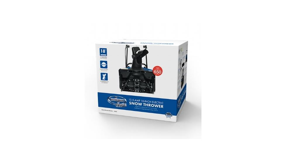 Snow Joe 18-Inch 13.5-Amp Electric Snow Thrower, Blue SJ620
