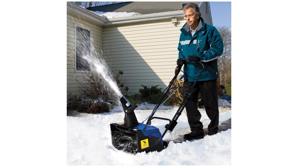 Snow Joe 18-Inch 15-Amp Electric Snow Thrower, Blue SJ622E