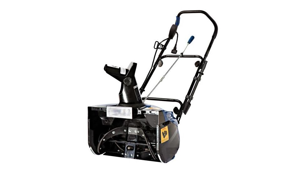 Snow Joe 18-Inch 15-Amp Electric Snow Thrower w/ Light, Blue SJ623E