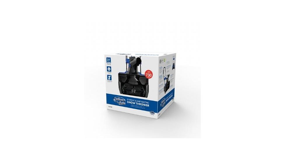 Snow Joe 21-Inch 14-Amp Electric Snow Thrower, Blue SJ624E
