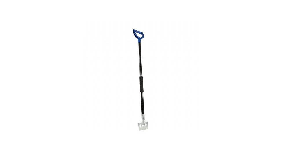Snow Joe Edge 2-In-1 24-Inch Poly Blade Snow Pusher and Ice Chopper, Blue SJEG24