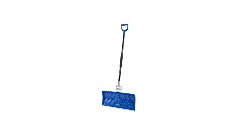 Snow Joe Edge 2-In-1 24-Inch Poly Blade Snow Pusher and Ice Chopper, Blue SJEG24