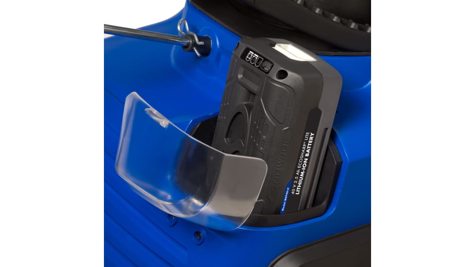 Snow Joe iON 40-Volt Cordless 15-Inch Snow Blower, Blue ION15SB-LT