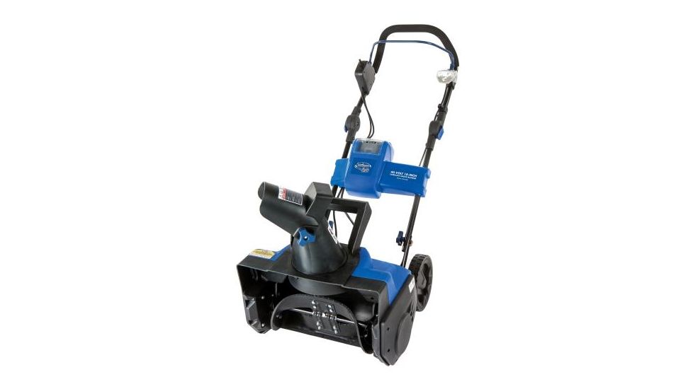 Snow Joe iON 40-Volt Cordless 18-Inch Snow Blower, Blue ION18SB