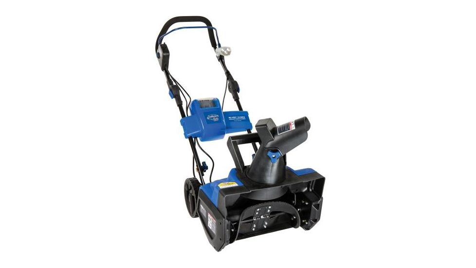 Snow Joe iON 40-Volt Cordless 18-Inch Snow Blower, Blue ION18SB