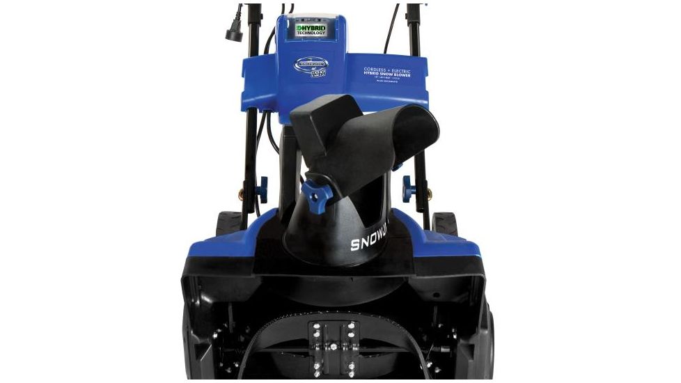 Snow Joe iON 40-Volt Cordless / Electric Hybrid Snow Blower, Blue ION18SB-HYB