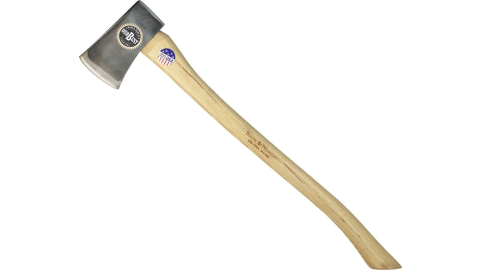 Snow &amp; Nealley Our Best Single Bit Axe w/ American Hickory Handle, 016S