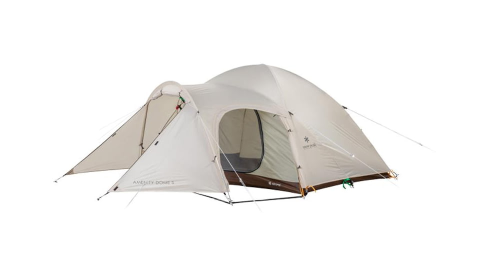 Snow Peak Amenity Dome Tent, 2-Person, Ivory, Small, SDE-002-IV-US