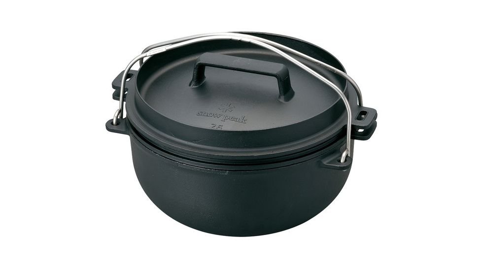 Snow Peak Cast Iron Oven 26 cm, One Size, CS-520