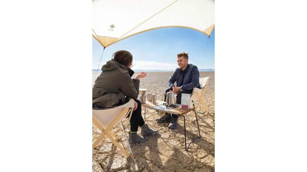 Snow Peak Field Barista Coffee Grinder, Steel, CS-116