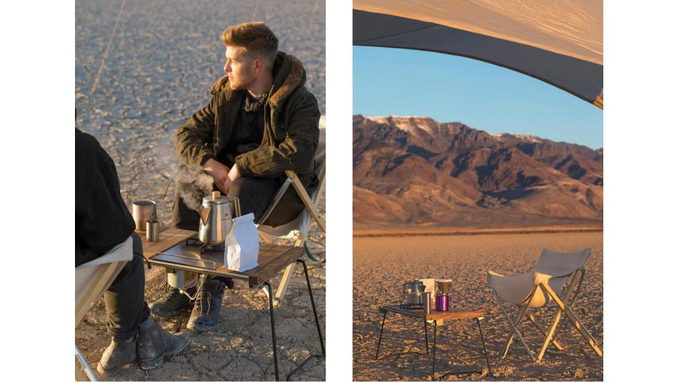 Snow Peak Field Barista Coffee Grinder, Steel, CS-116