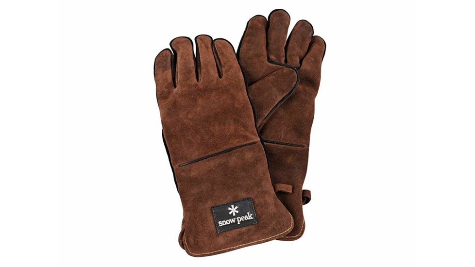 Snow Peak Fire Side Gloves, One Size, UG-023BR