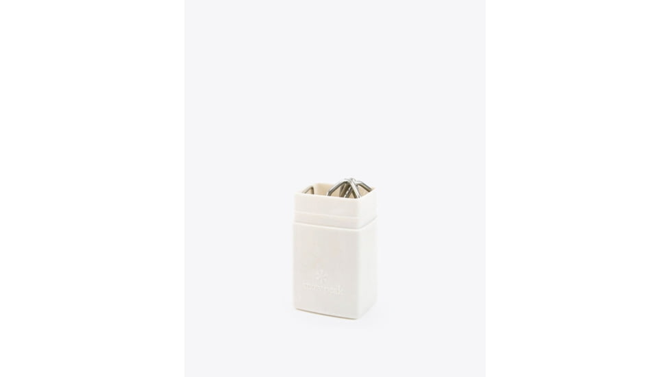 Snow Peak GigaPower Stove Manual Renewed, Stainless Steel, GS-100R2-US