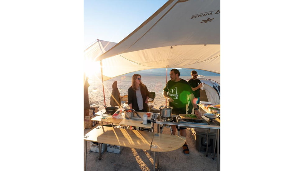 Snow Peak Hd Tarp Hexa Evo Pro Ivory, TP-260IV