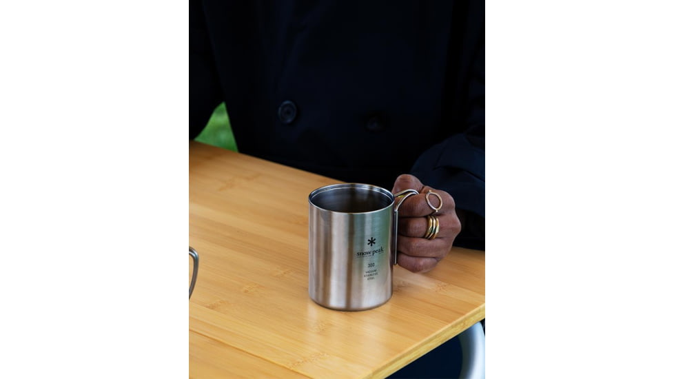 Snow Peak Insulated Stainless Steel Mug, 300ml, MG-213