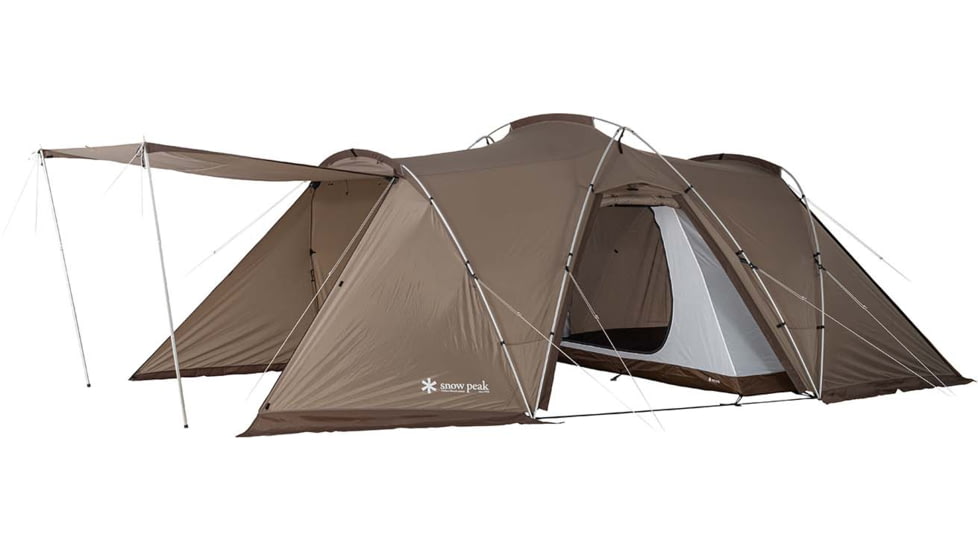 Snow Peak Land Nest Shelter, 20.3x11.8x6.9 FT, Tan, TP-259