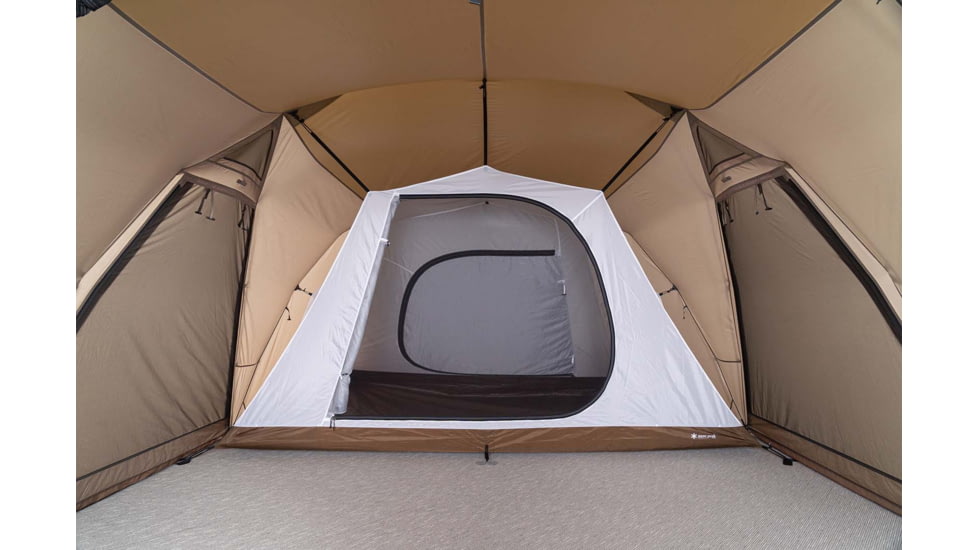 Snow Peak Land Nest Shelter, 20.3x11.8x6.9 FT, Tan, TP-259