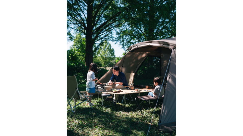 Snow Peak Land Nest Shelter, 20.3x11.8x6.9 FT, Tan, TP-259