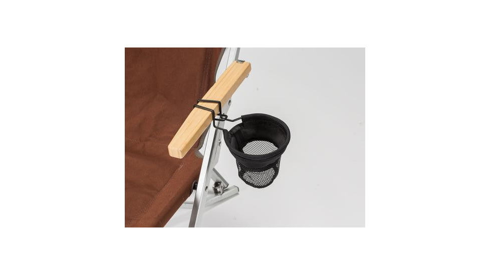 Snow Peak Low Chair Cup Holder, Black, UG-282