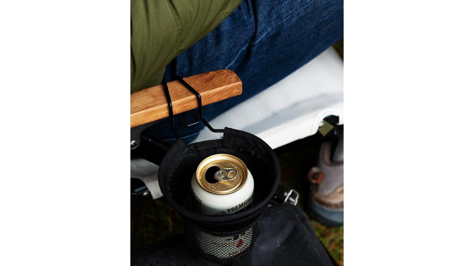 Snow Peak Low Chair Cup Holder, Black, UG-282